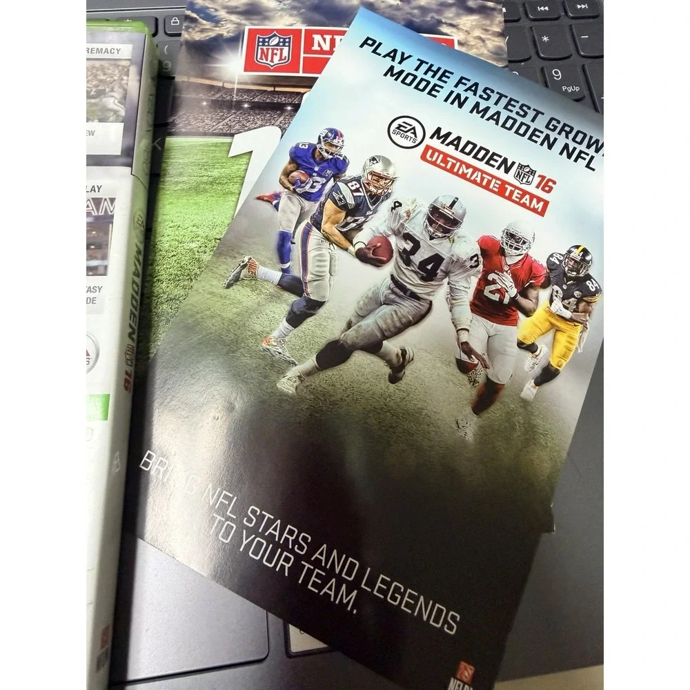 EA Sports Madden NFL 16‎ Microsoft Xbox 360 Video Game Kinect Compatible